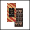 Chocolats À Offrir|Confiserie*VALRHONA Coffret 8 Cœurs Fourrés Chocolat Noir et Lait 75 g