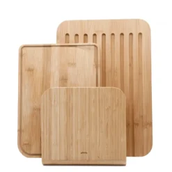 Rangement Couteaux|Planches À Découper*PEBBLY Coffret Affûté avec Support Magnétique, Planches et Couteaux