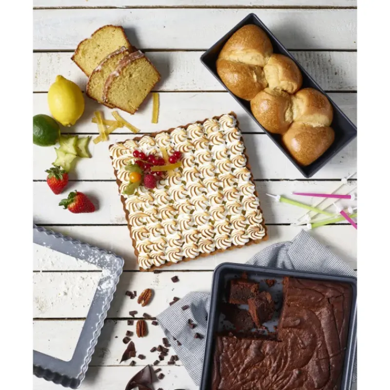 Moule Anti-adhésif|Moules À Gâteaux*DE BUYER Coffret Box Home Baking Gâteau Cake Tarte