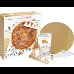 Préparation Pâtisserie|Décoration Gâteau*SCRAPCOOKING Coffret Complet Galette des Rois