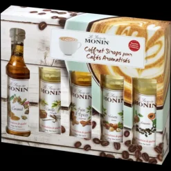 Jus, Sirops*MONIN Coffret Dégustation Sirop pour Café 5 cl