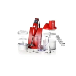 Mixeur Plongeant*BAMIX Coffret Mixeur Box - Rouge