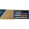 Couverts*OPINEL Coffret Panaché 4 Couteaux de Table Table Chic