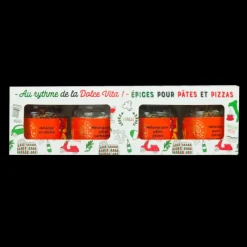 Herbes Aromatiques|Marinade, Mélange Epices*UN JOUR UNE EPICE Coffret Épices Pizzas et Pâtes Un Jour Une Épice
