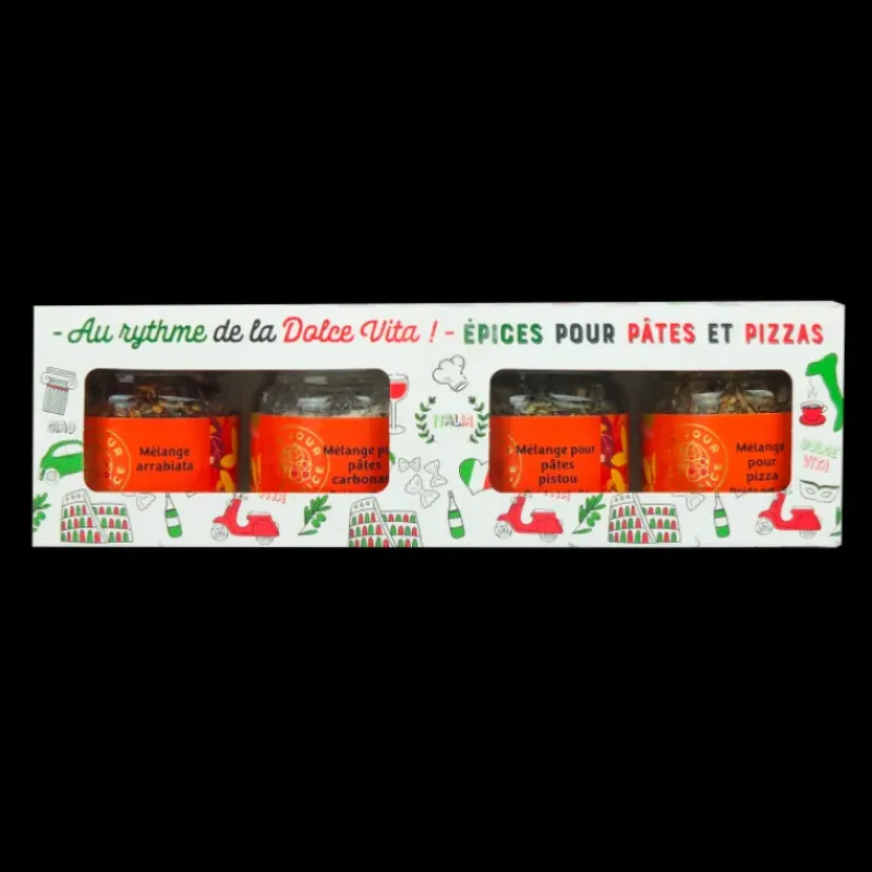 Herbes Aromatiques|Marinade, Mélange Epices*UN JOUR UNE EPICE Coffret Épices Pizzas et Pâtes Un Jour Une Épice