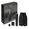 Accessoires Vin*PEUGEOT Coffret Pompe à Vin et Champagne Double Manuelle ABS + Rafraichisseur Frizz Noir