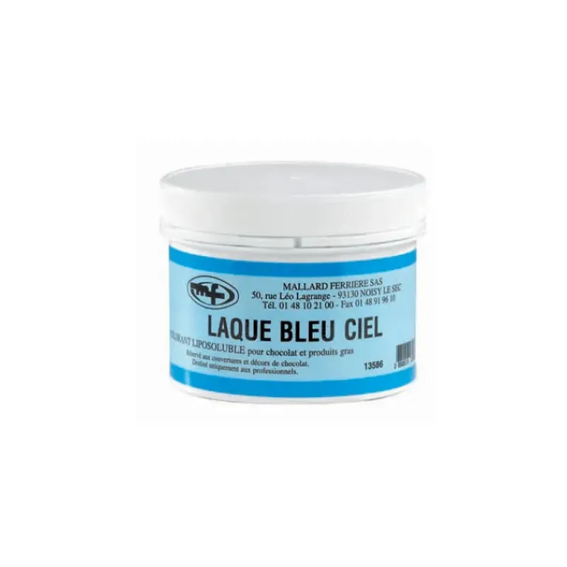 Colorants Alimentaires*MALLARD FERRIERE Colorant alimentaire Bleu Ciel E133 Poudre Liposoluble 60g