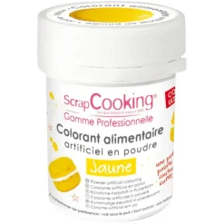 Colorants Alimentaires*SCRAPCOOKING Colorant Alimentaire en Poudre Jaune 5g