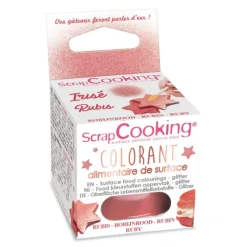 Colorants Alimentaires*SCRAPCOOKING Colorant Alimentaire en Poudre Rubis 5g