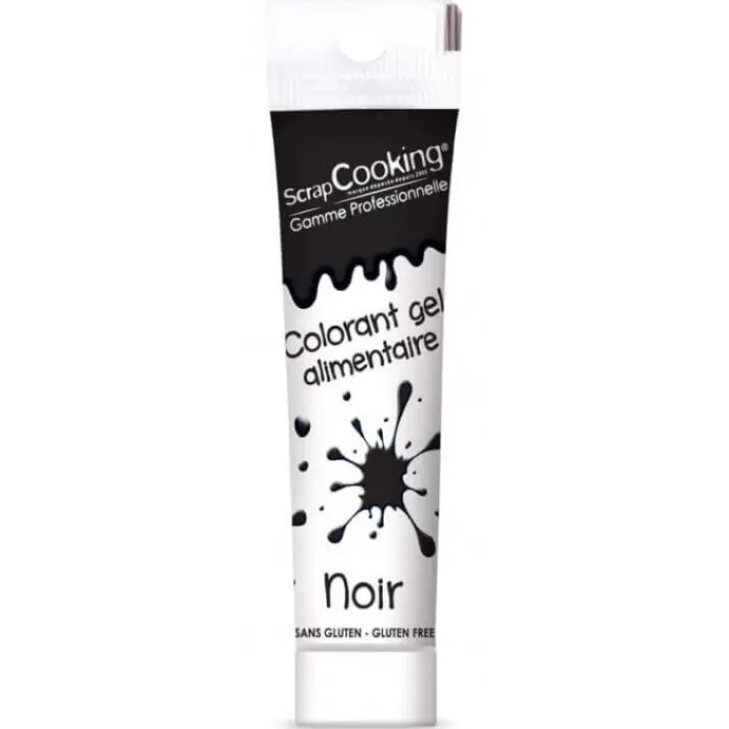 Colorants Alimentaires*SCRAPCOOKING Colorant Alimentaire Gel Noir 20 g