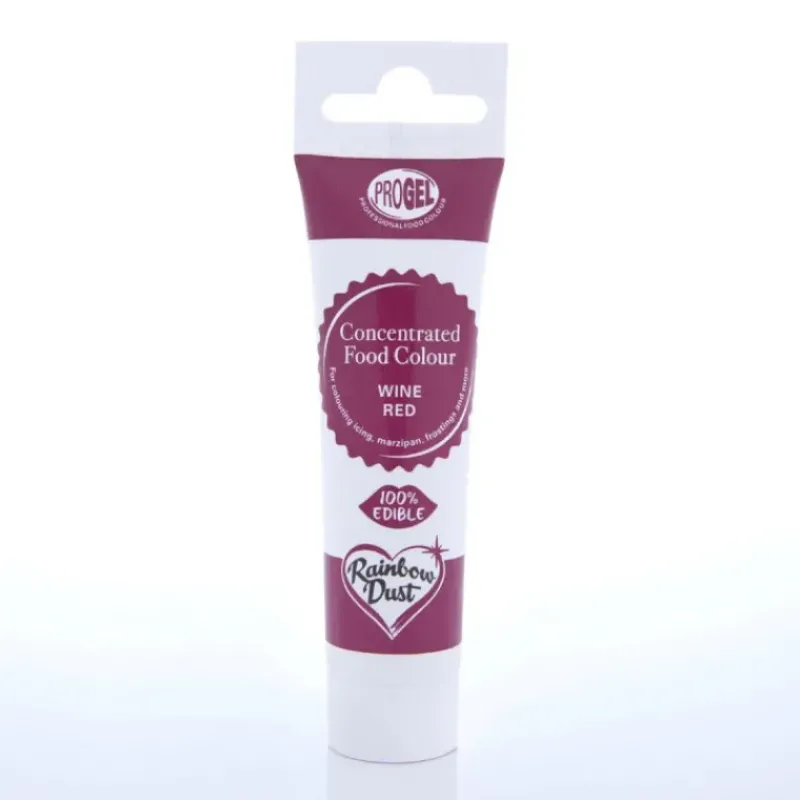 Colorants Alimentaires*RAINBOW DUST Colorant Alimentaire ProGel Bordeaux 25g