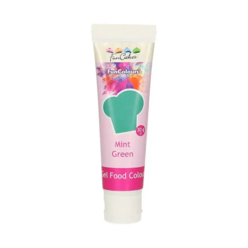 Colorants Alimentaires*FUNCAKES Colorant gel alimentaire Vert menthe 30 g