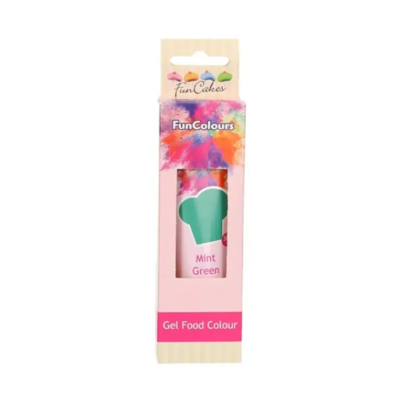 Colorants Alimentaires*FUNCAKES Colorant gel alimentaire Vert menthe 30 g