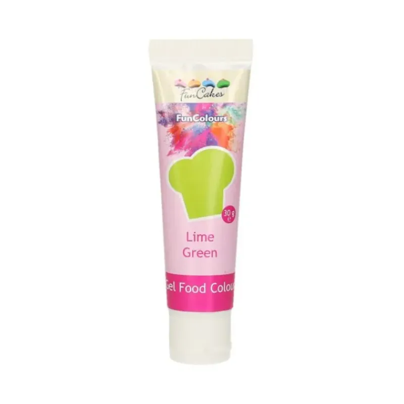 Colorants Alimentaires*FUNCAKES Colorant gel alimentaire Vert citron 30 g