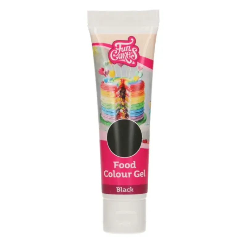 Colorants Alimentaires*FUNCAKES Colorant gel alimentaire Noir 30 g