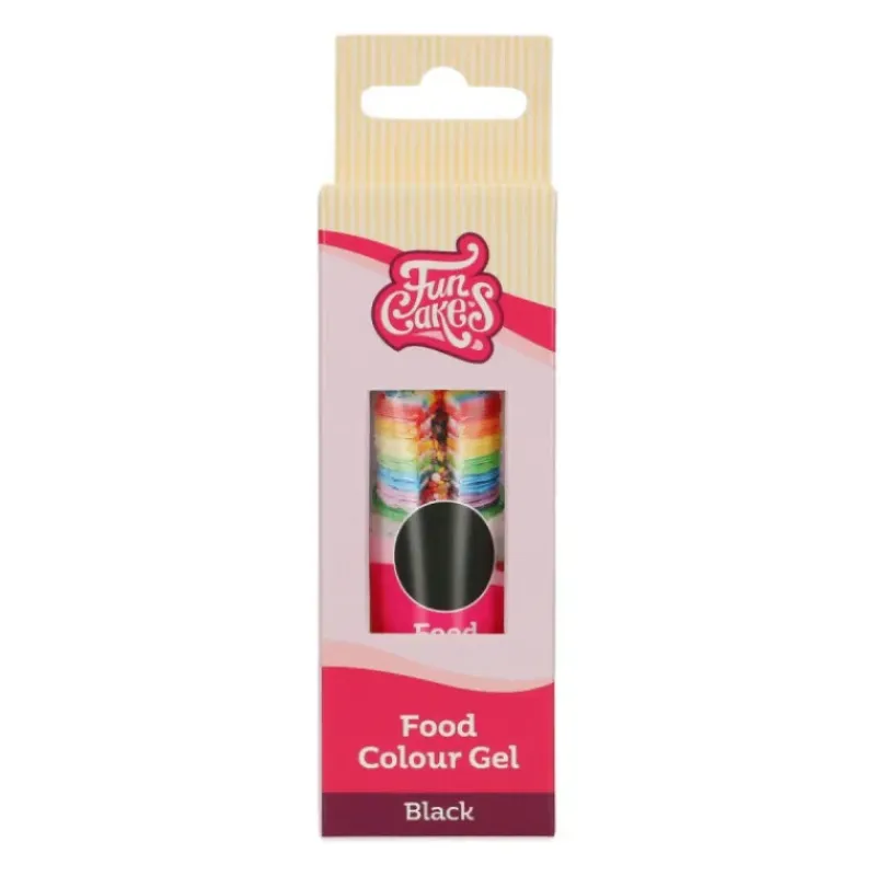 Colorants Alimentaires*FUNCAKES Colorant gel alimentaire Noir 30 g