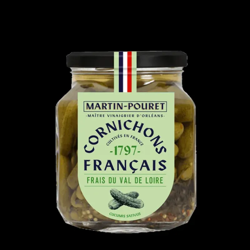 Epicerie Fine*MARTIN POURET Cornichons Français au Vinaigre d'Orléans 270g