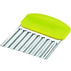 Coupe Légumes*IBILI Coupe Légume Inox Ondulé Vert 8 cm x H 10 cm