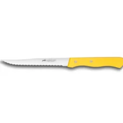 Couverts*SABATIER Couteau à Steak Cranté 11,5 cm Jaune