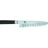 Couteau Santoku|Couteau Japonais*KAI Couteau de Chef 20 cm Lame Alvéolée Shun Classic Damas