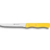 Couverts*SABATIER Couteau de Table Cranté 10,5 cm Jaune
