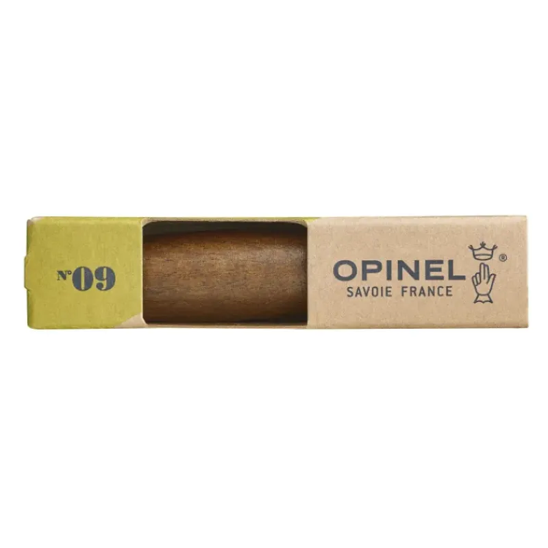 Couverts*OPINEL Couteau N°9 avec Manche en Noyer