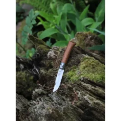 Couverts*OPINEL Couteau N°9 avec Manche en Noyer