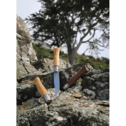 Couverts*OPINEL Couteau N°9 avec Manche en Olivier