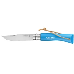 Couverts*OPINEL Couteau N°7 Baroudeur Cyan Colorama