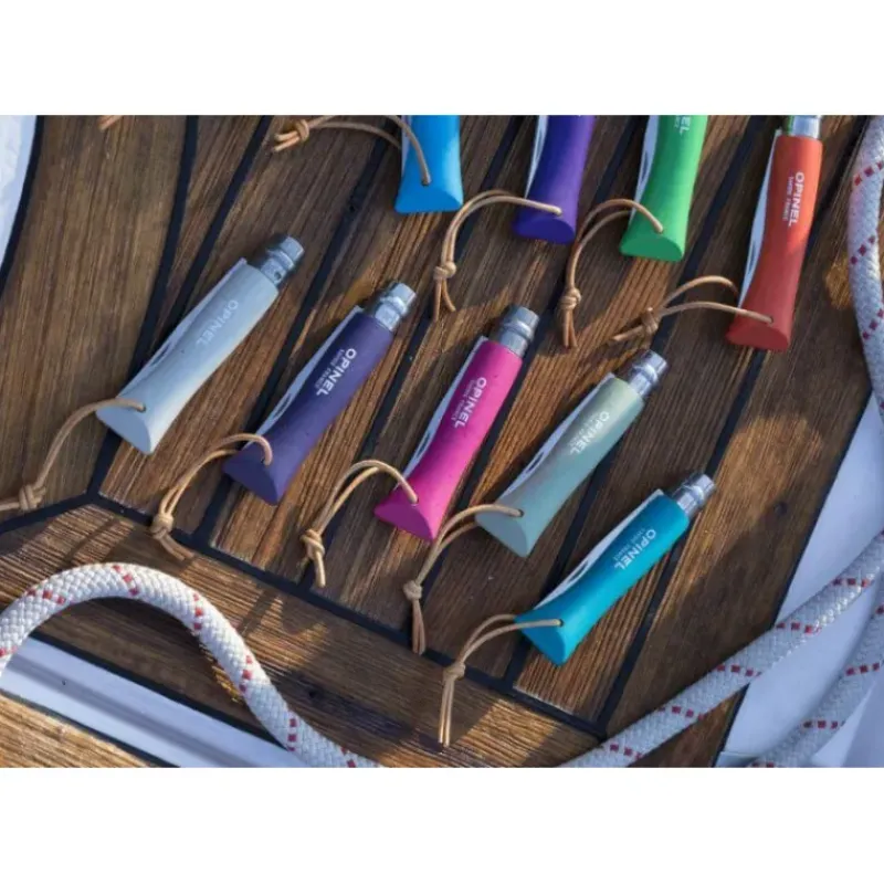 Couverts*OPINEL Couteau N°6 Baroudeur Framboise Colorama