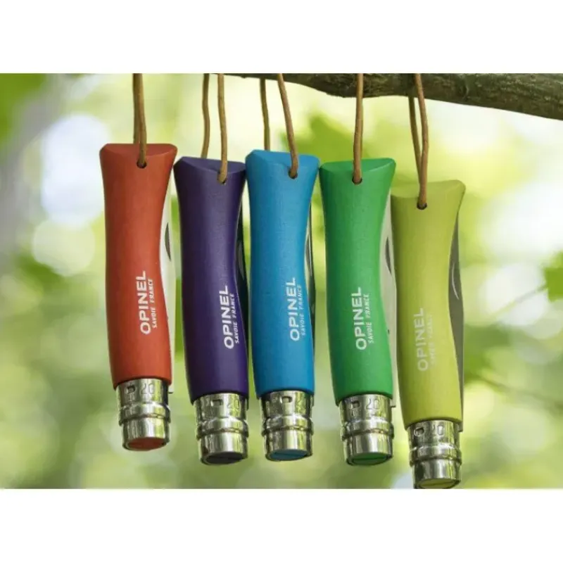 Couverts*OPINEL Couteau N°7 Baroudeur Orange Colorama