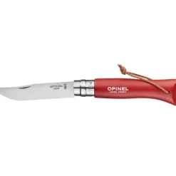 Couverts*OPINEL Couteau N°8 Baroudeur Rouge Colorama