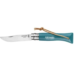 Couverts*OPINEL Couteau N°6 Baroudeur Turquoise Colorama
