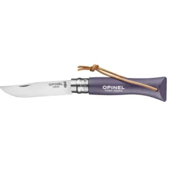 Couverts*OPINEL Couteau N°6 Baroudeur Violet Gris Colorama