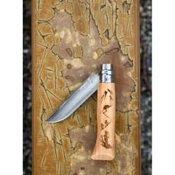 Couverts*OPINEL Couteau N°8 Gravure Randonnée Sport