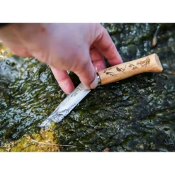 Couverts*OPINEL Couteau N°8 Gravure Randonnée Sport