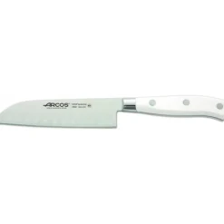 Couteau Santoku*ARCOS Couteau Santoku alvéolé 14 cm RIVIERA blanc