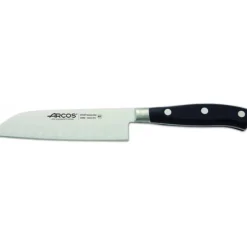 Couteau Santoku*ARCOS Couteau Santoku alvéolé 14 cm RIVIERA noir