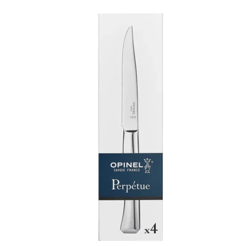 Couverts*OPINEL Couteaux de Table en Inox (x4) Perpétue
