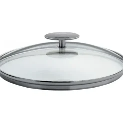 Couvercle De Cuisson*CRISTEL Couvercle en Verre bombé Platine Ø 26 cm