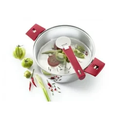 Couvercle De Cuisson*CRISTEL Couvercle en Verre bombé Platine Ø 32 cm