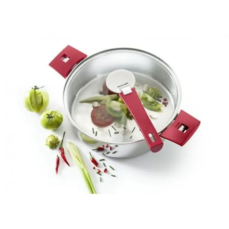 Couvercle De Cuisson*CRISTEL Couvercle en Verre bombé Platine Ø 32 cm