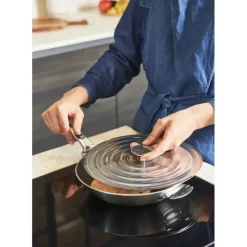 Couvercle De Cuisson*DE BUYER Couvercle Inox Universel Ø 20-24 cm