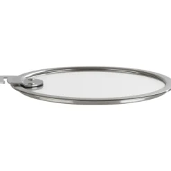 Couvercle De Cuisson*CRISTEL Couvercle Plat en Verre Trempé 20 cm Strate Amovible