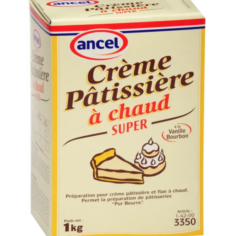 Produits Pâtisserie|Préparation Pâtisserie*ANCEL Crème Pâtissière à chaud Super 1 kg