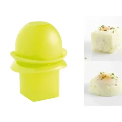 Cuiseur Oeuf*MASTRAD Cuit-oeuf rond/carré micro-ondes Vert