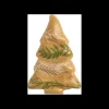 Décoration Comestible*FLORENSUC Décor en Chocolat Blond Sapin Noël Végétal 4,5 x 3 cm (x128)