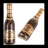 Décoration Comestible*FLORENSUC Décor en Chocolat Bouteille de Champagne 5,3 x 1,5 cm (x 144)