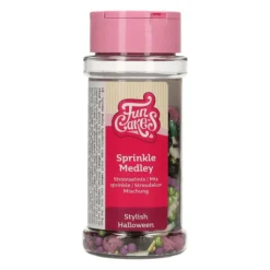 Décoration Comestible*FUNCAKES Décoration en Sucre mélange Halloween 65 g