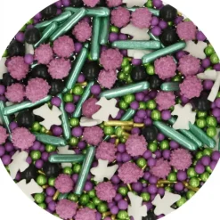 Décoration Comestible*FUNCAKES Décoration en Sucre mélange Halloween 65 g